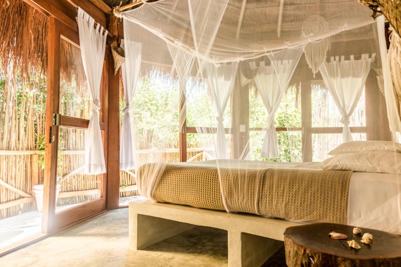 Mamasan Treehouses & Cabins تولوم المظهر الخارجي الصورة